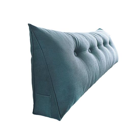 Подушка-клин для изголовья Треугольная подушка для изголовья с боковым карманом Подушка-валик для кровати