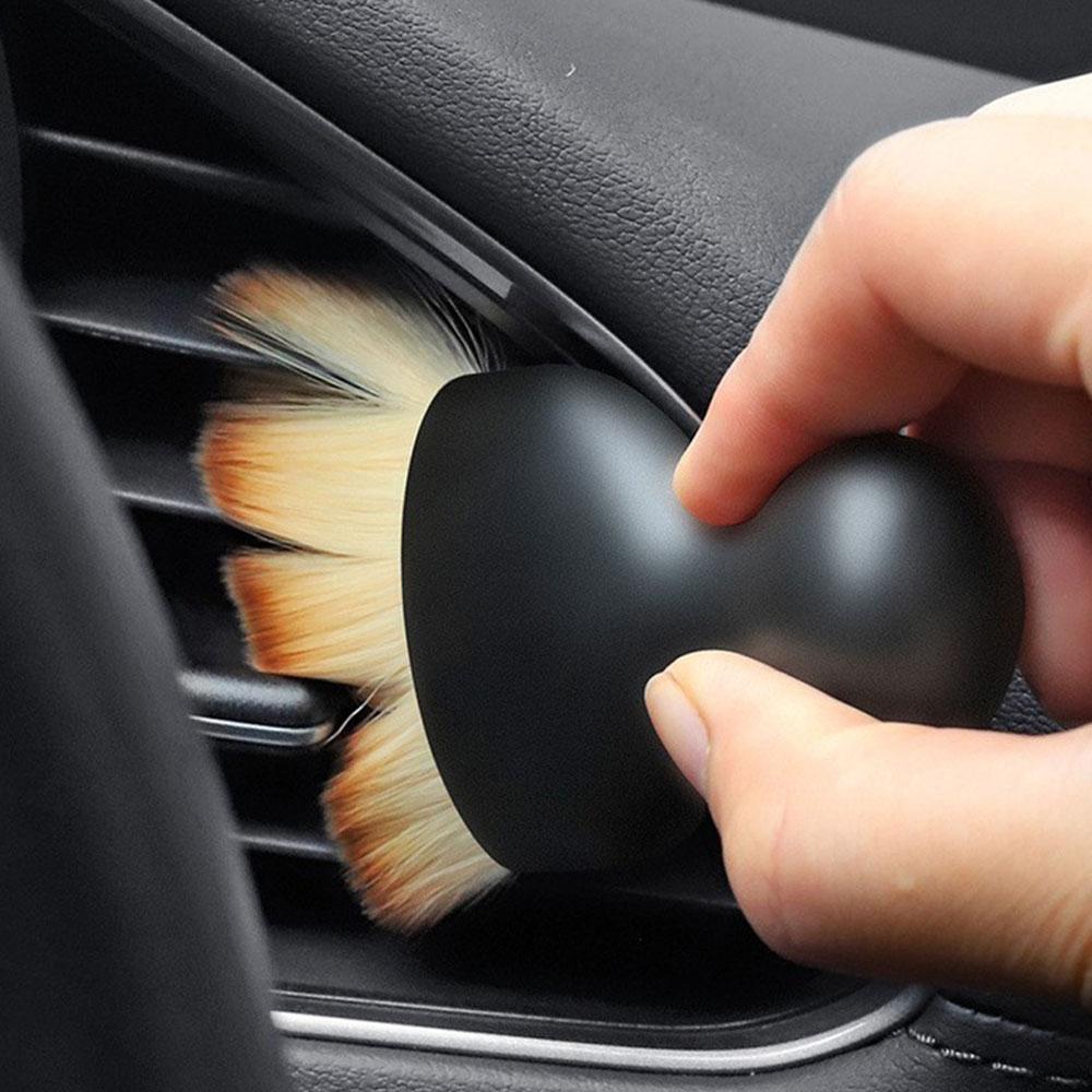 Car Interior Cleaning Tool Air Conditioner Air Outlet Cleaning Brush Nanofiber Soft Brush Car Crevice Dust Removal Car Detailing