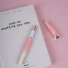 Розовая элегантная перьевая ручка, простая в использовании, ручка для плавного письма, канцелярские принадлежности для офиса и школы