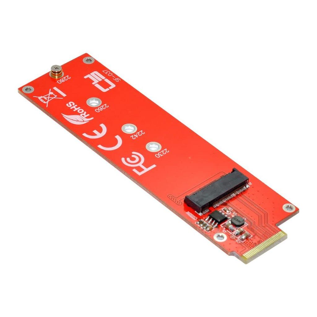 ChenYang CY 4X NVMe NGFF SSD Host Adapter Ruler 1U EDSFF Short SSD Carrier Adapter M-Key GEN-Z E1.S