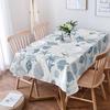 Blue Coastal Starfish Coral Tablecloth Holiday Party Decor Summer Ocean Shell Rectangle Table Cloths Kitchen Dining Table Decor