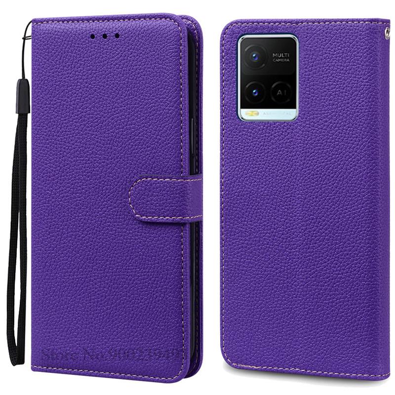 For Vivo Y21 2021 Y21S Case Wallet Flip Case For Vivo Y33S Y33T Y32 Y21T Y21E Y21A Y21G VivoY21 Silicone Cover Coque Fundas Etui