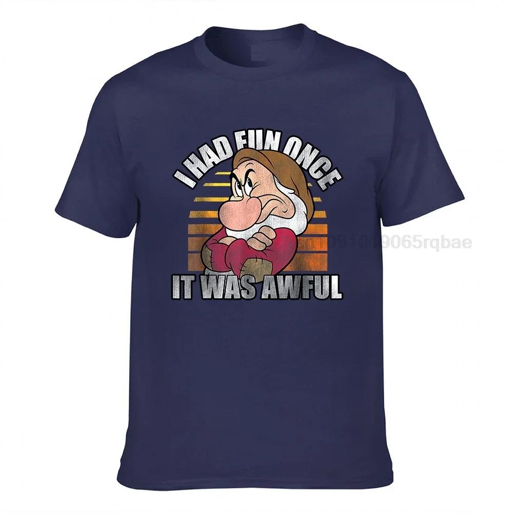 Grumpy I Had Fun Once Tshirt For Unisex And Unisex Tshirt