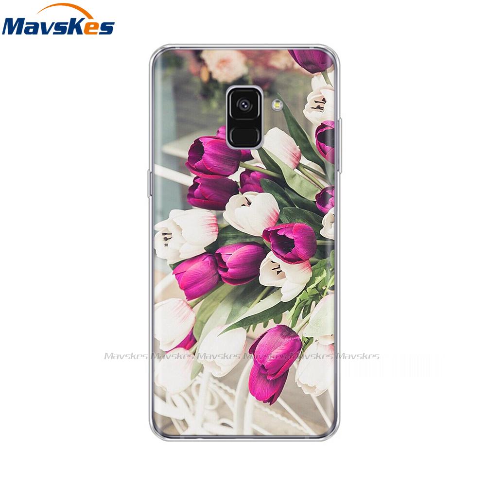 Чехол для Samsung Galaxy A8 2018 A530 Силиконовый чехол для Samsung A8 Plus 2018 A730 Мягкий чехол из ТПУ для корпуса телефона Galaxy A8 A 8