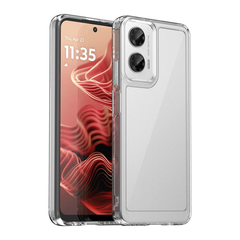 Для Motorola Moto G35 5G Чехол для Moto G35 Чехол 6,5 дюймов Цветной Мягкий Силиконовый Прозрачный Бампер Для Motorola Moto G35