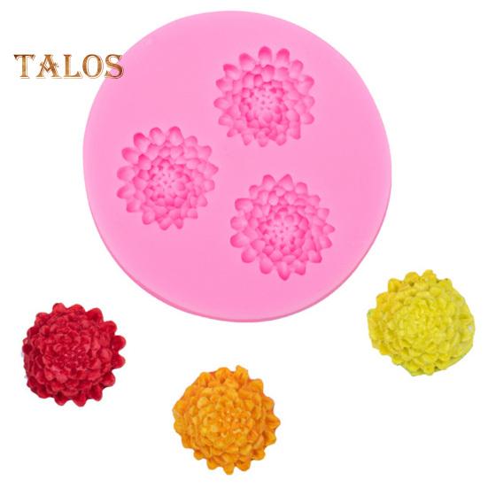 Форма для выпечки с антипригарным покрытием, сделай сам, удобная форма для печенья, конфет, силиконовая шишка, цветок, форма для выпечки