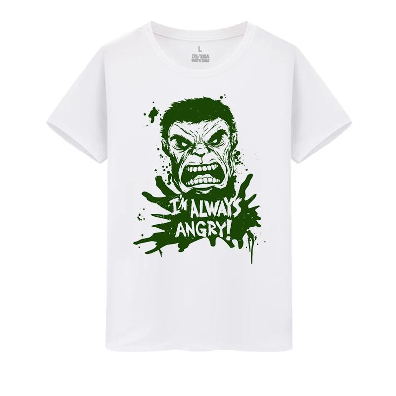Hulk Oversized Cotton TShirt Y2K Streetwear Retro Harajuku Punk Fashion Casual Crew Neck Short Sleeve Top for Men Women