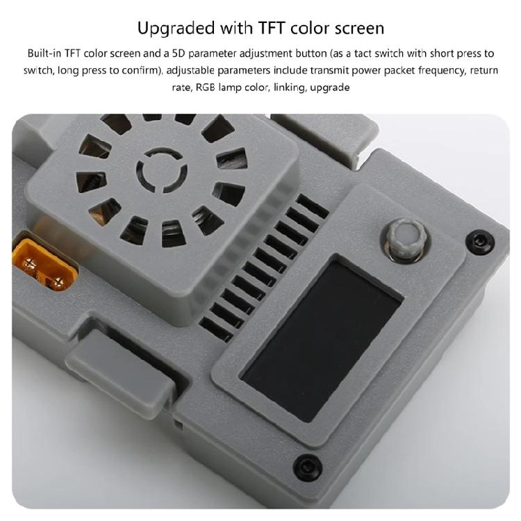 Long-distanced FPVs Traversing Aircraft 2.4G ELRS High Frequency Head 500mw