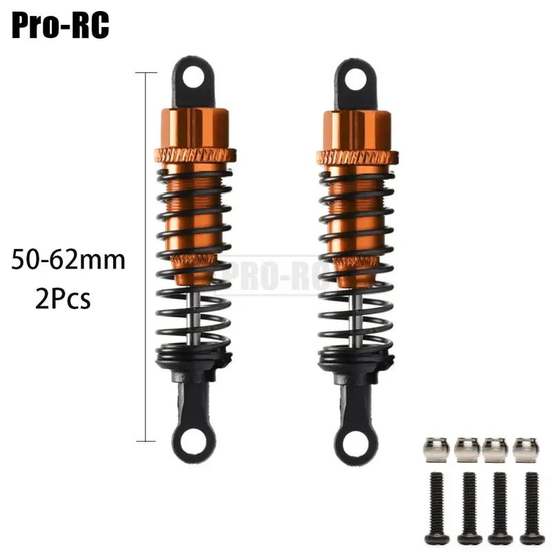 Alu Alloy Front 50-62mm & Rear 58-78mm Oil Shock Absorber 2Pcs or 4Pcs For RC Car 1:16 1:18 HSP Huanqi HPI HITOMO