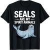 Cute Seal Design For Men Women Kids Ocean Animal Seal Lovers T-Shirt