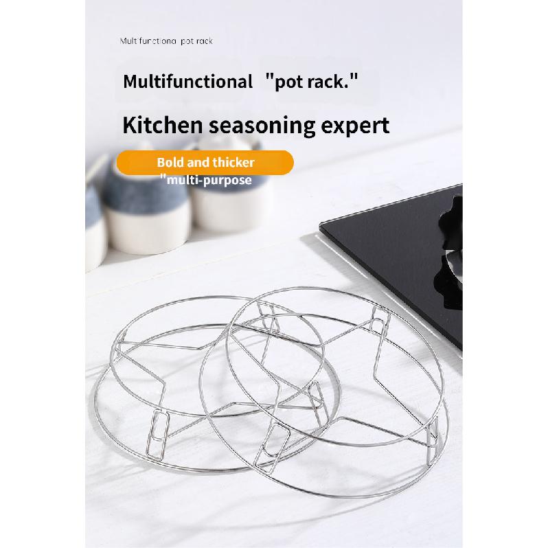 Нержавеющая сталь Настольная подставка для кастрюль Защита от ожогов Теплоизоляционная подставка для кастрюль