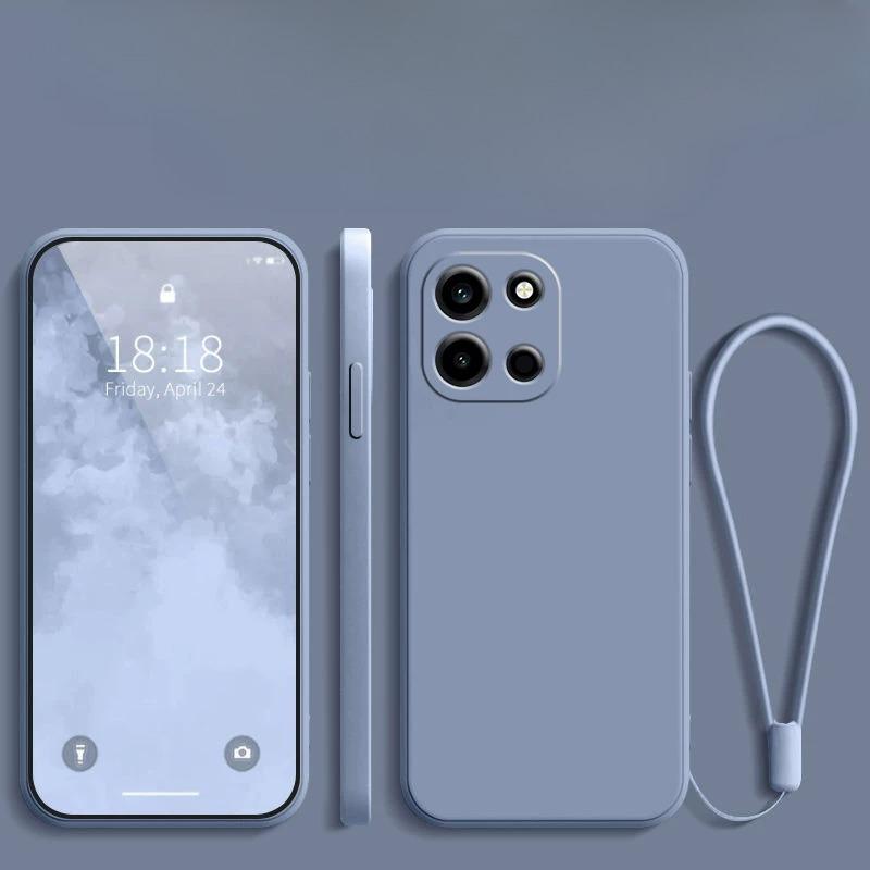 Для Oneplus Nord 6 Защитный чехол из ТПУ для камеры с защитой объектива Для Oneplus Nord 6 1+ Nord6 Жидкий силикон Матовый ударопрочный чехол Ремешок