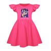 5022 Kids Girls Mira Zoey Rumi Printed Ruffle Short Sleeves Casual Dress
