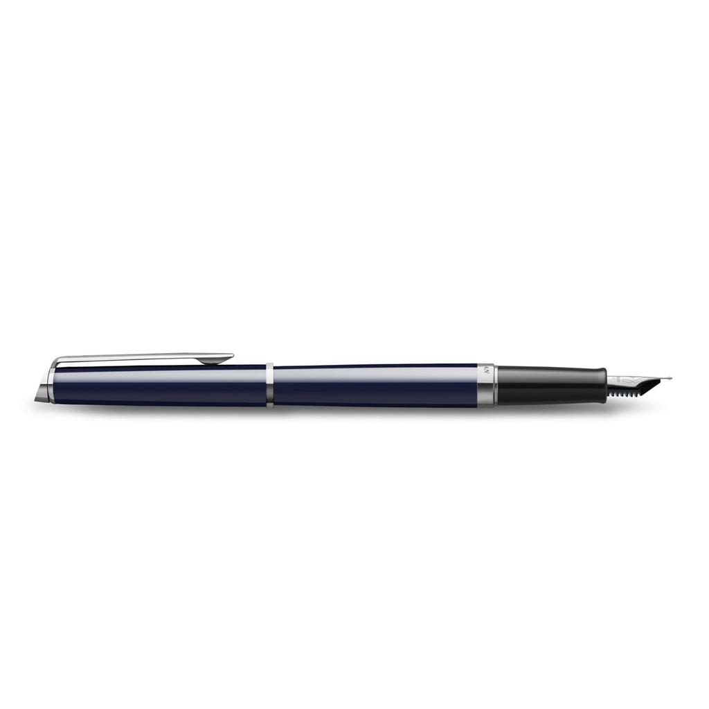 Перьевая ручка WATERMAN Metropolitan Essential Blue CT Fine Point в подарочной коробке, подарочная, класса люкс, обычная, импортная, 2214315