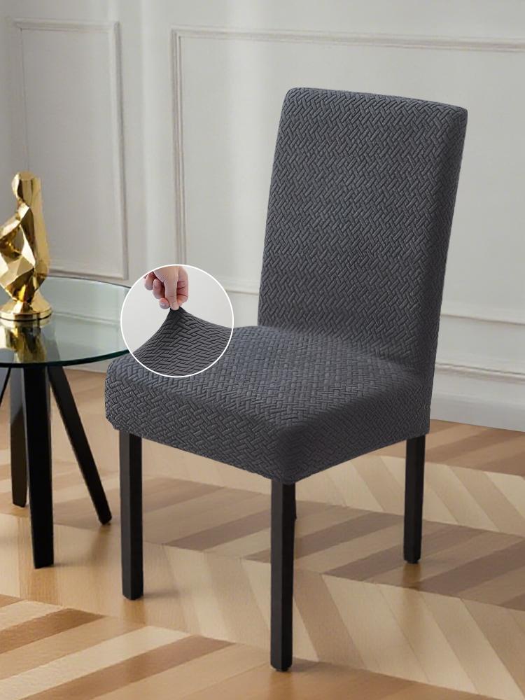 Universal Stretch Chair Cover With Back For Wedding Dining Room Home Furniture Seat Protector
