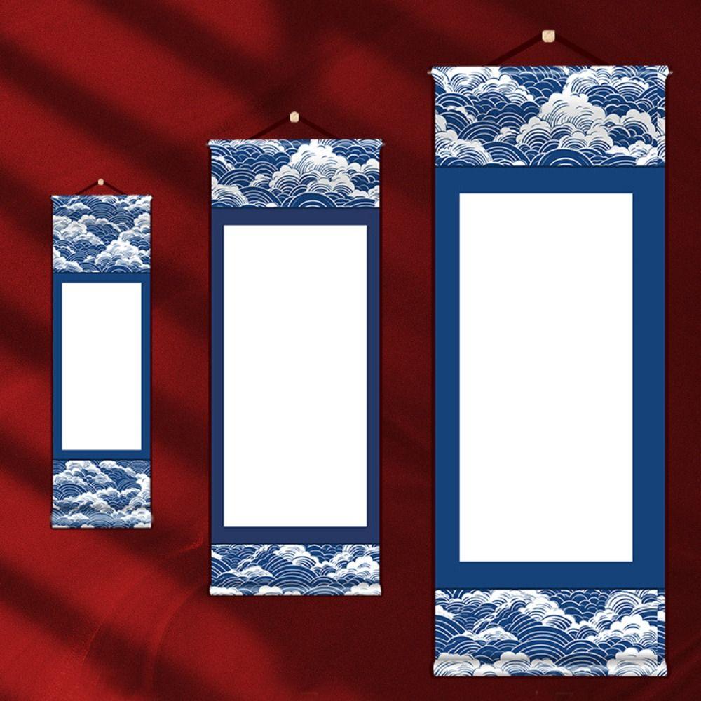 Painting Drawing Paper Vintage Rice Paper Scroll Calligraphy Paintings Mounting Scroll Artist