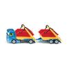 SIKU HGV with Skip and Trailer for Ages 3 and Up SK1695