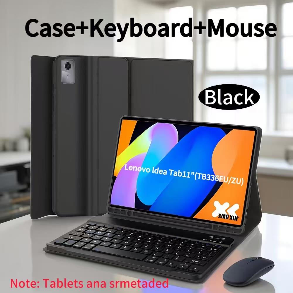 Чехол для Idea Tab 11 дюймов TB336FU/ZU, Чехол-клавиатура Bluetooth для Idea Tab 11 дюймов, Съемная клавиатура