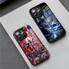 Чехол для телефона Wuthering Waves Для IPhone 15 Pro Max 14 Plus 17 Pro Max 12 11 13 X XR XS 16 Plus Air SE Стеклянная крышка