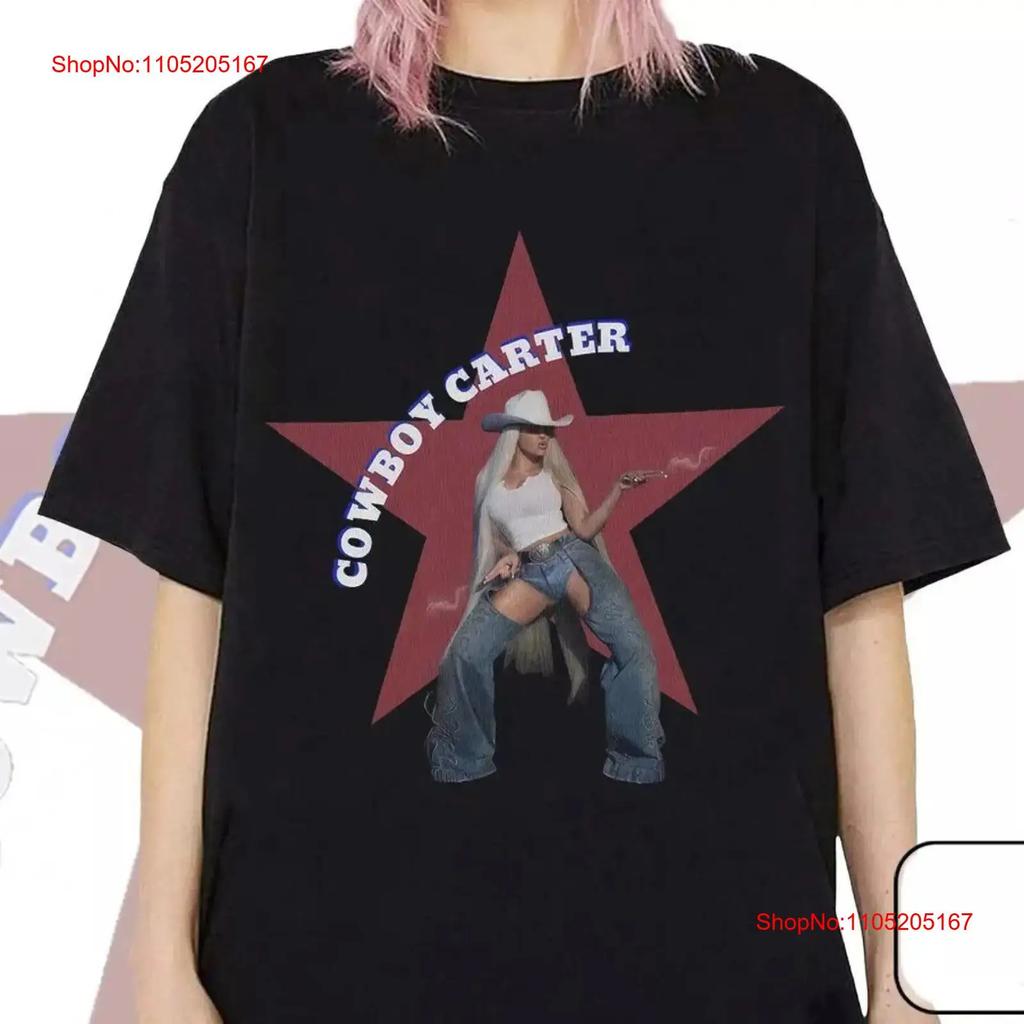 Винтажная футболка Бейонсе Cowboy Carter Винтажная дизайнерская одежда Топ для повседневной носки Унисекс Дышащая уличная одежда
