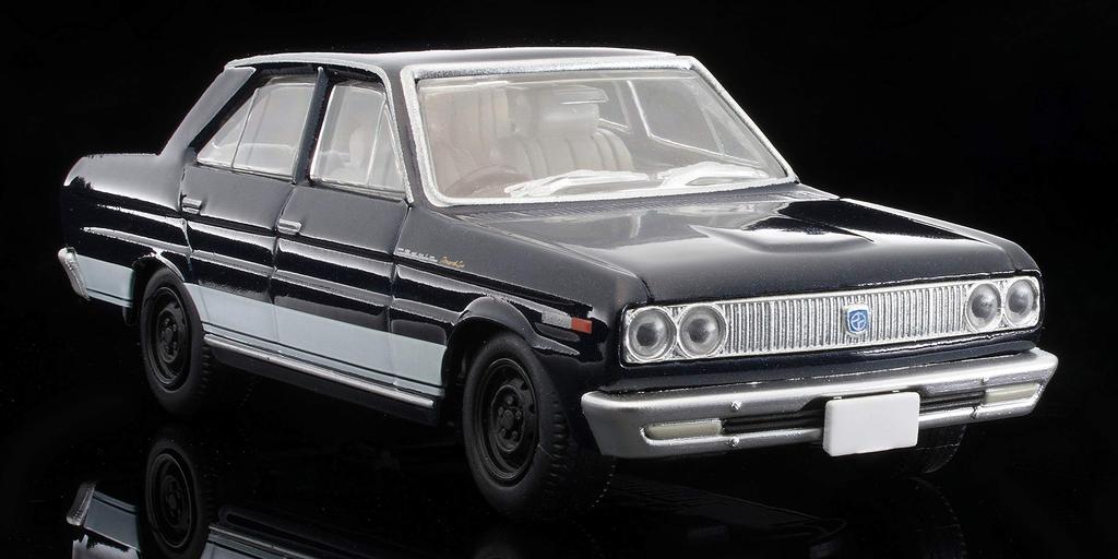 Tomica Limited Vintage Scale Nissan Cedric Personal 6 Catalog Specification Navy 1968 Finished Product 1/64 LV-37c Vehicle, Blue, Model,