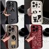 LZ12 Cat Cute Cartoon Silicone Phone Case for Infinix Smart 9 Hot 40i Tecno Camon 20 Pro Moto G22 G30 OnePlus Google Pixel 9 Shockproof Back Cover