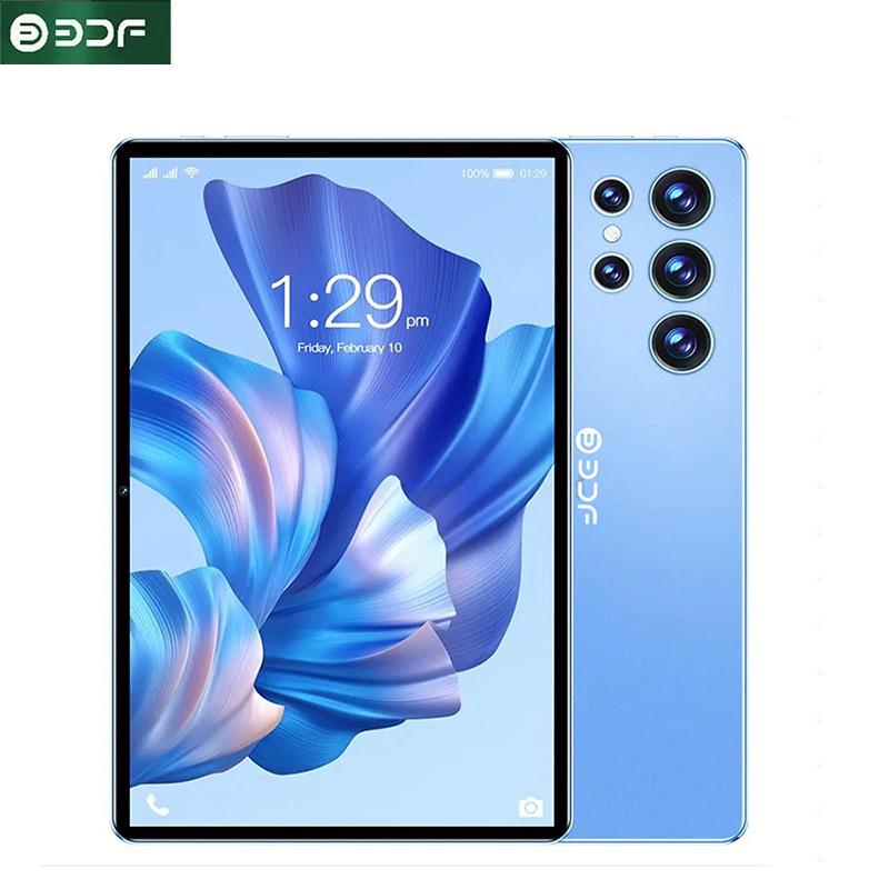 Планшет Android 13 Глобальная Оригинальная Версия 2МП 5МП HD Камера Планшет 10.1 дюйма 4ГБ 64ГБ 5000мАч Звонки Смартфон Восьмиядерный