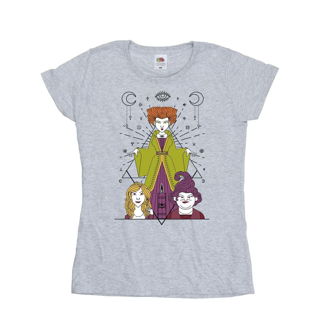 Disney Womens/Ladies Hocus Pocus Candle Cotton T-Shirt