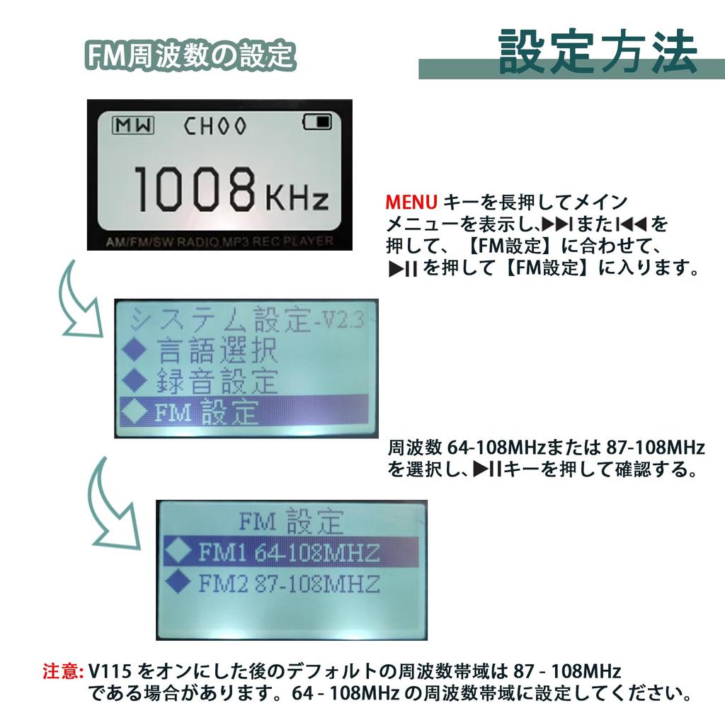 Retekess V115 Компактный коротковолновый Micro SD MP3 Японский язык Высокая аварийная Сон Запись голоса Подарок на День уважения к пожилым людям Подарок Радио,