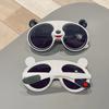 Panda Cartoon Sunglasses Children Polarized Sunglasses Boy and Girls Cute Silicone Sunglasses for Kids