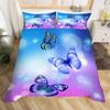 Butterfly Duvet Cover Wild Animal Bedding Set Microfiber Comforter Cover Full Queen King For Girls Teens Adult Room Dorm Decor