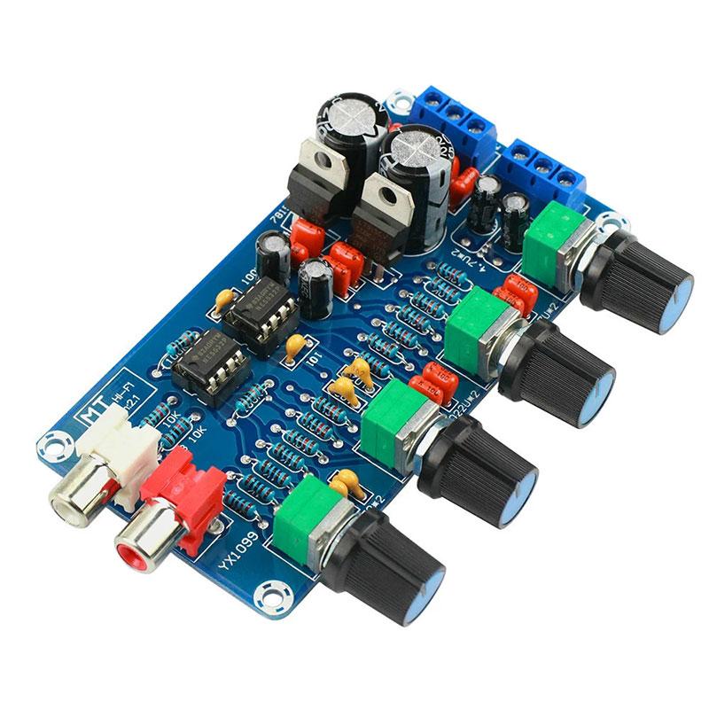 Ne5532 Stereo Pre-Amp Preamplifier Tone Board Audio 4 Channels Amplifier Module