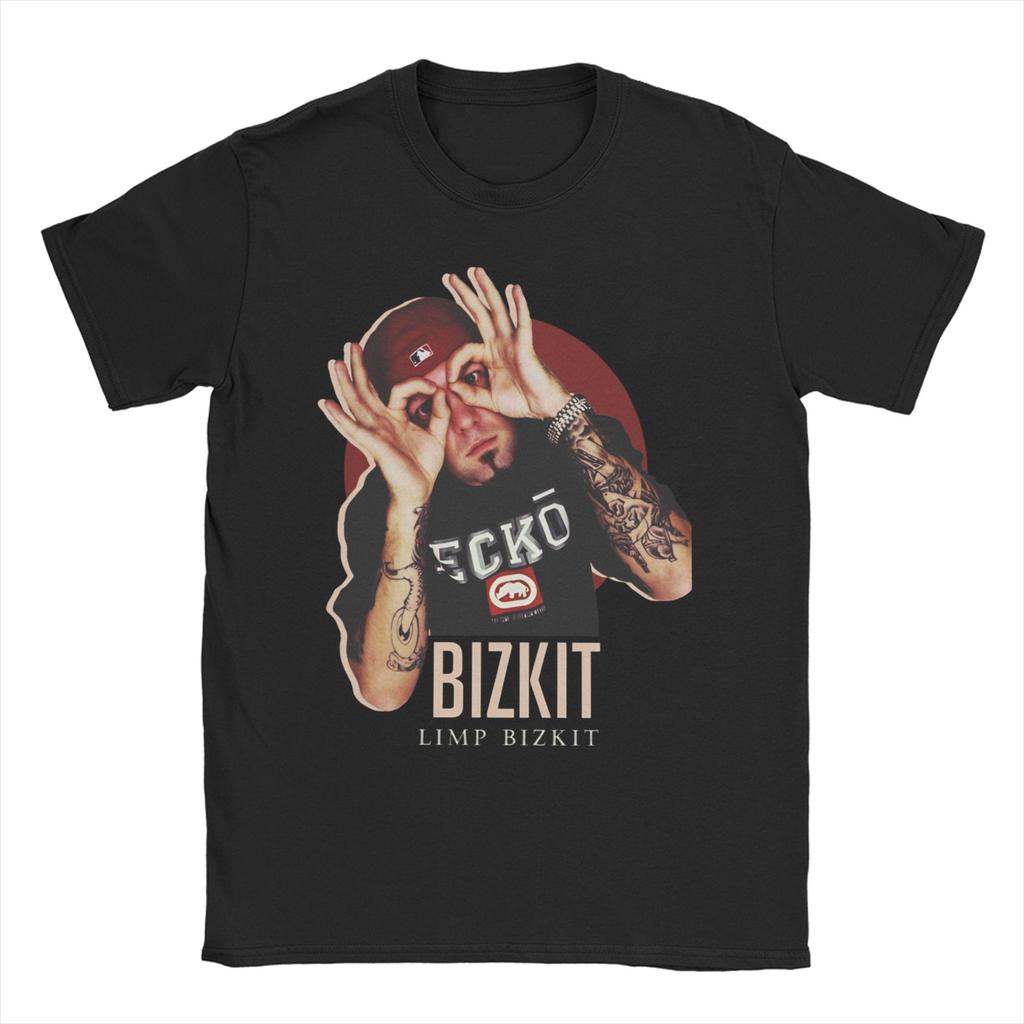 Limp Bizkit T Shirt Men Pure Cotton Unique TShirt Crew Neck Tees Short Sleeve Tops Adult