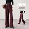 HSTYLE Women's Flowy High-Waisted Wide-Leg Pants