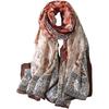 Fashion Scarves Scarf 100% Silk Feeling Scarf Silk Like Scarves Long Lightweight Sunscreen Shawls for Women