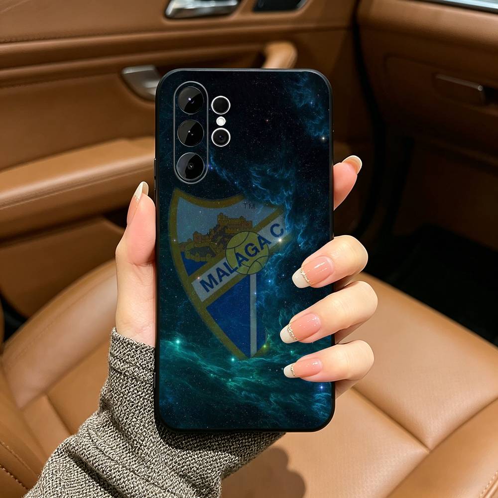 Крутой чехол для телефона M-Malaga -C-CF для Samsung S25, S24, S21, S22, Plus S23, S30, Ultra, S20, Fe, Lite, Черный Мягкий Силикон