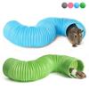 Small Pet Fun Tunel Telescopic 100cm Pipe Ferret Supplies Training Channel Tubes Hamster Toys Small Hamster Accessories