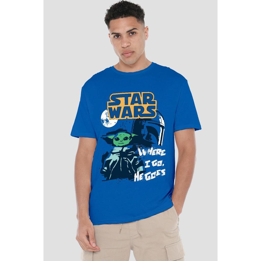 STAR WARS Mens Swipe Grogu T-Shirt