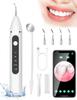 AUFDOPF Visible Camera Oral Irrigator USB Rechargeable LED Light 4 Modes Adjustable for Home Use for Men and Women Portable Lightweight Compact