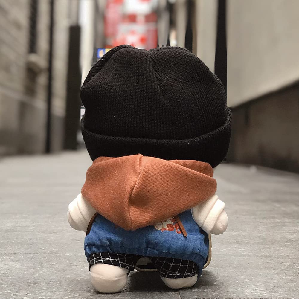 Niannyyhouse 40 см Плюшевая одежда Набор исследователя Шляпа Жилет Толстовка Шорты Рюкзак Свободная хлопковая одежда для куклы Наряжать (40см)