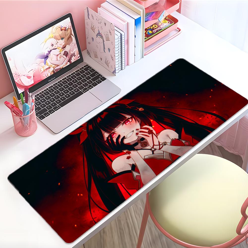 Game Futuristic Hhonkai Star Rail Mouse Pad Large Thick Desk Pad Stitched Edges Gaming Mouse Mat For Pc
