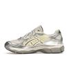 Emmi x ASICS Gel NYC Серебристый Желтый Huddle Женские Кроссовки Белый 1202A498-100