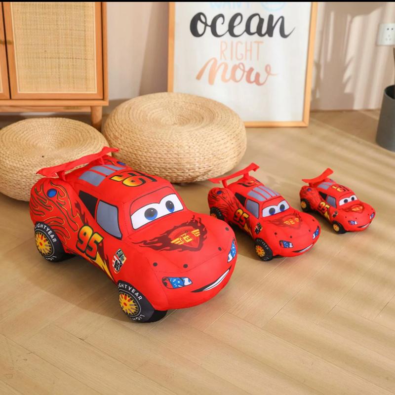 Милые игрушки Pixar Тачки 3 Молния МакКуин Мультяшная Плюшевая игрушка Красный МакКуин 95 Подушка Мягкие Набивные Куклы для Детей