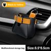 Автомобильный органайзер для телефона на вентиляционную решетку, карман для хранения автомобильного мусора, автоорганайзер, карман для хранения iPhone, сигарет, ключей, монет