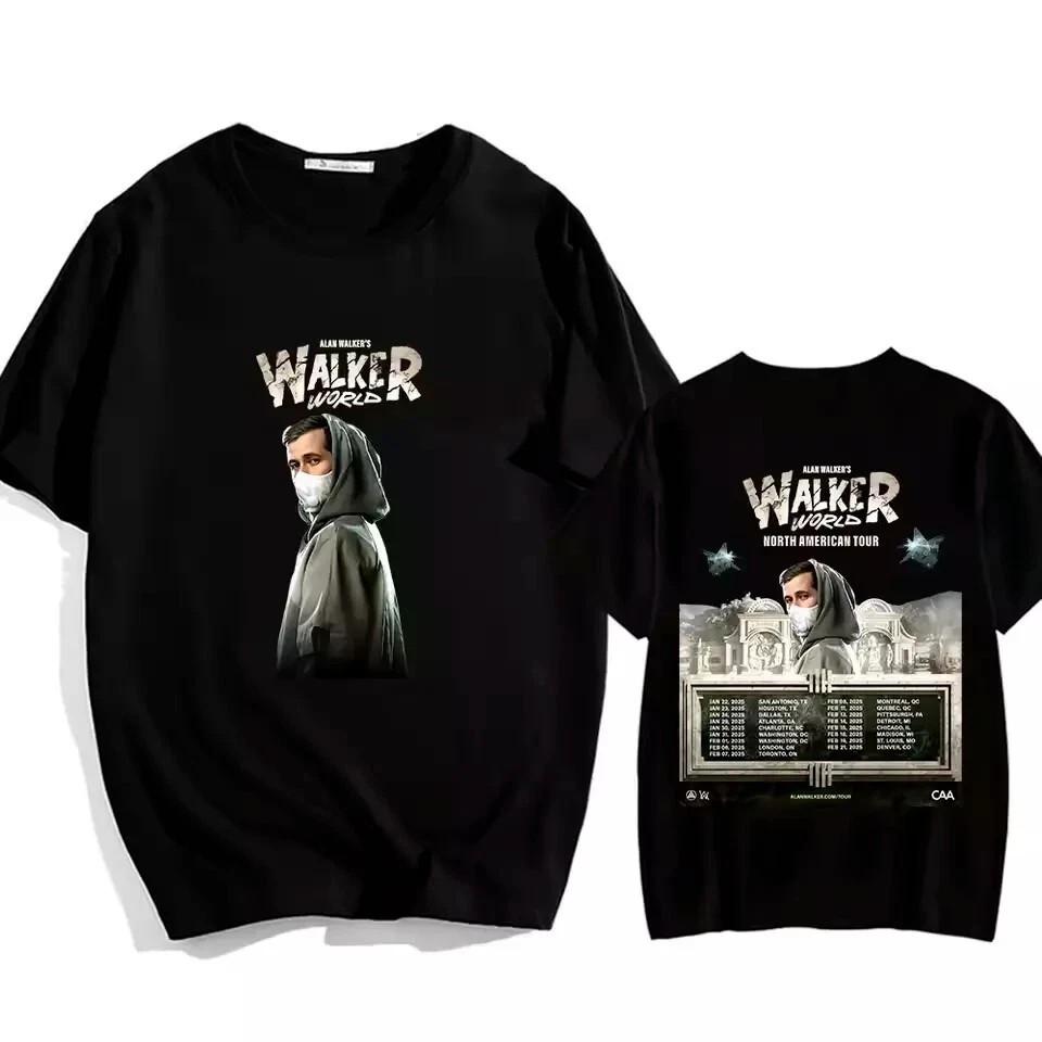 Alan Walker World Tour 2025 T-Shirt For Fans S-5XL Double Sided