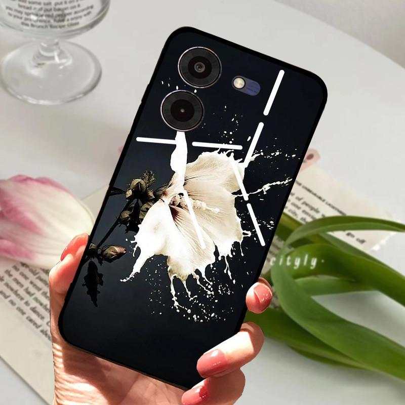 Чехол для Tecno Pova 5 Pro 5G Pova5 4G Мягкий Силикон ТПУ Задняя Крышка Телефона Для Tecno Pova Neo 3 Ударопрочный Бампер LH6n Мультяшный