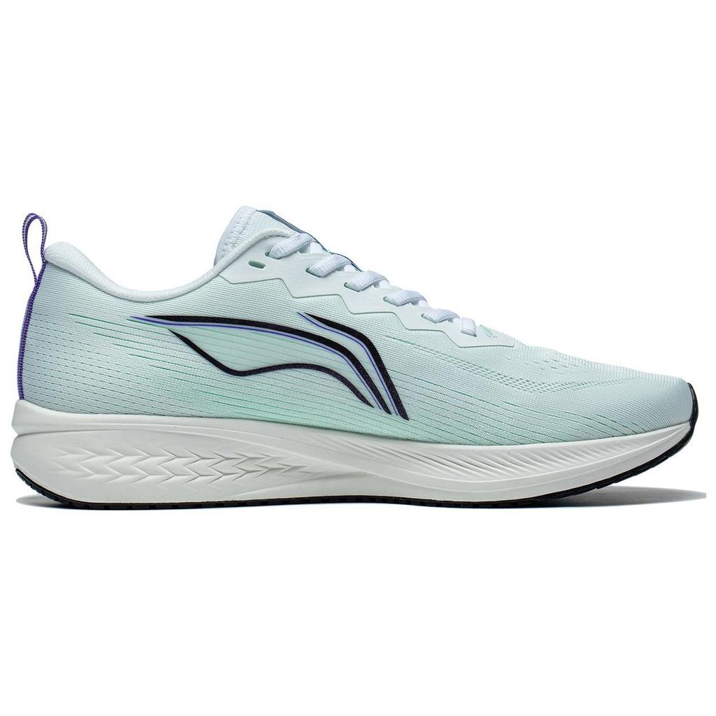 Li Ning Red Rabbit 6 Non-Slip Wear-Resistant Low-Top Running Shoes Men Sneakers White Fluorescent-Green ARMT015-15