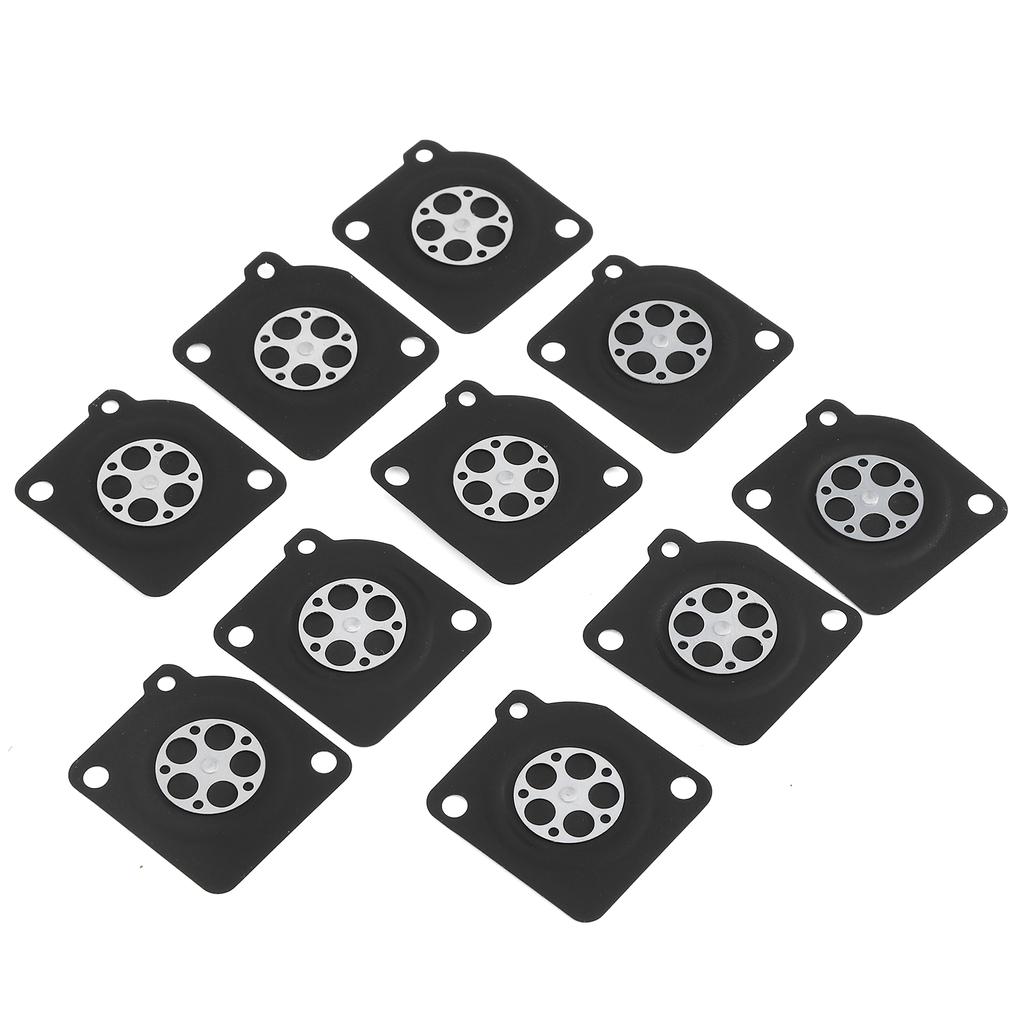 10Pcs/Set Carburetor Diaphragm Gasket Kit Repair Parts for ZAMA 180 S210 MS230 MS250 Chainsaw