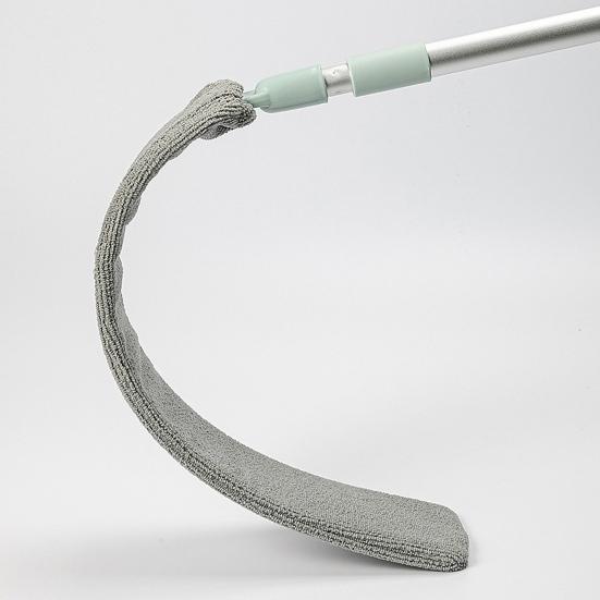 Выдвижная щетка для уборки пыли, регулируемая, сгибаемая конструкция, удалитель пыли и шерсти домашних животных, удлиняющийся инструмент для уборки пыли