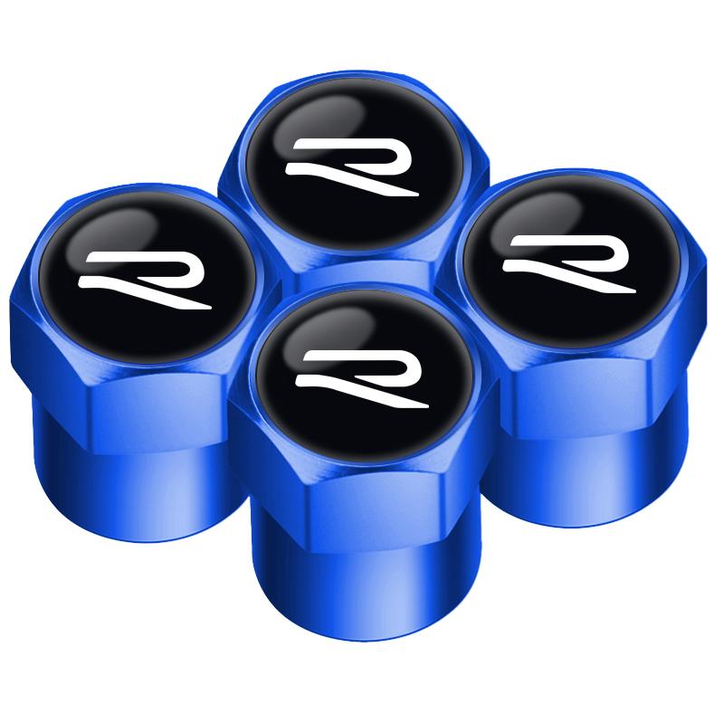 RSQ1 VW 2026 Hot New 4pcs Auto Emblem Cap New R logo Case For VW Volkswagen Golf 8 MK8 Accessories